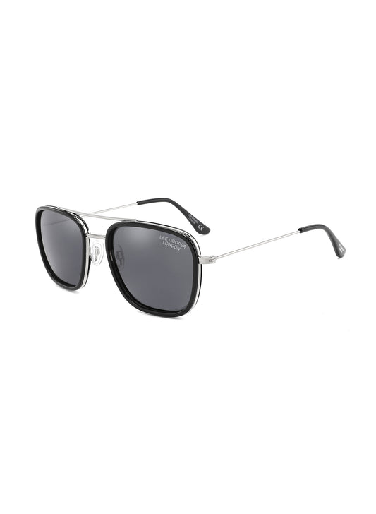 LC1022C01 - Gray Lens - Black Frame - Sunglasses