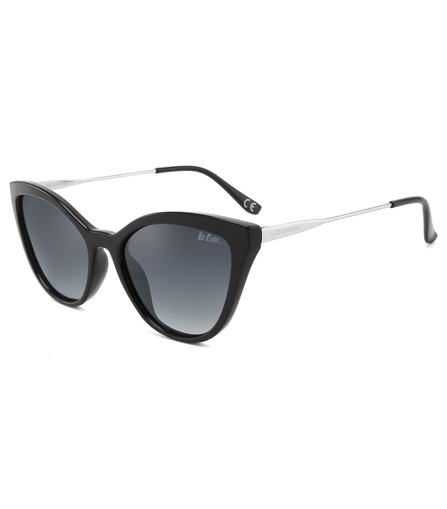 LC1004C01 - Gr.Grey Lens - Black Plastic Frame - Sunglasses
