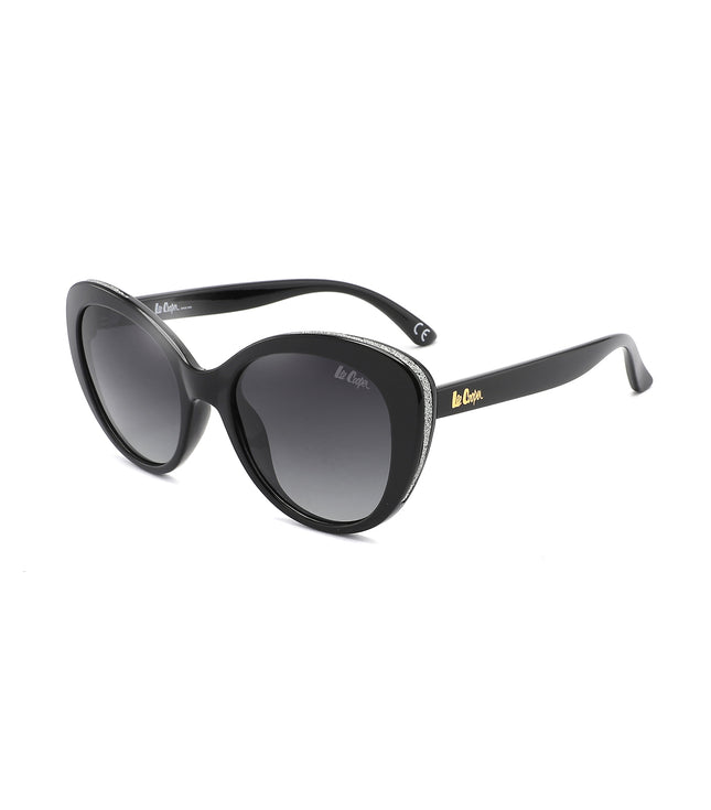 LC1007C01 - Gr.Grey Lens - Black Plastic Frame - Sunglasses