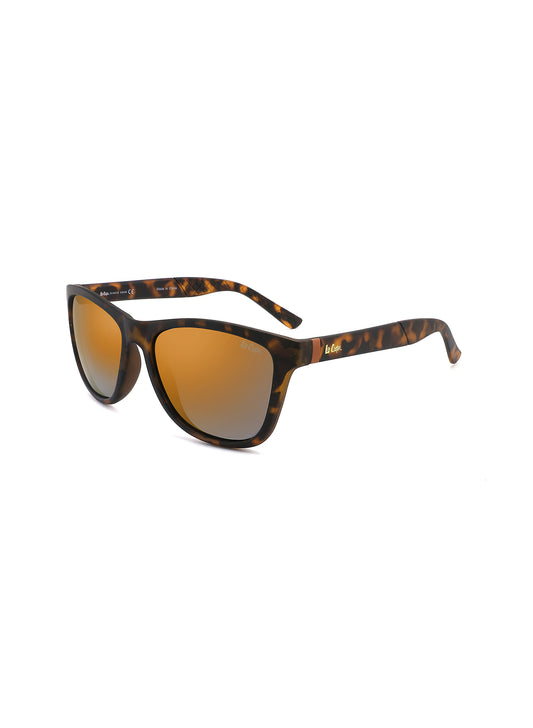 LC1039C02 - Brown Revo Lens - DEMI Plastic Frame - Sunglasses