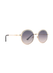 LC1014C01 - Gradient Grey - Gold Metal Frame - Sunglasses