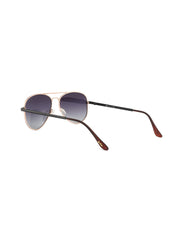 LC1015C03 - Gradient Lenses - Sturdy Metal Frame - Sunglasses