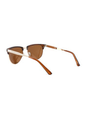 LC1026C03 - Warm Brown Lens - Demi-Colored Plastic Frame - Sunglasses