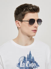 LC1015C03 - Gradient Lenses - Sturdy Metal Frame - Sunglasses