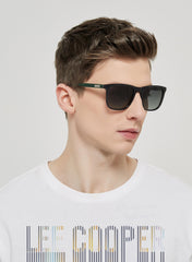 LC1040C01 - Gradient Green Lens - Green Frame - Sunglasses