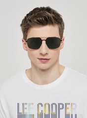 LC1024C02 - G15 Lens - Black Stainless Steel Frame - Sunglasses