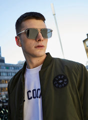 LC1023C01 - Grey Lens - Transparent Gray Plastic Frame - Sunglasses