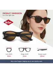 LC1002C01 - Demi Brown Classic - Full-Frame - Sunglasses