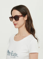 LC1018C03 - Gradient Brown - Shiny Brown - Full-Frame - Sunglasses