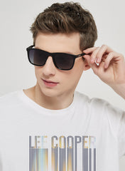 LC1040C03 - Chic Gradient Grey Lens - Classic Black Frame - Sunglasses