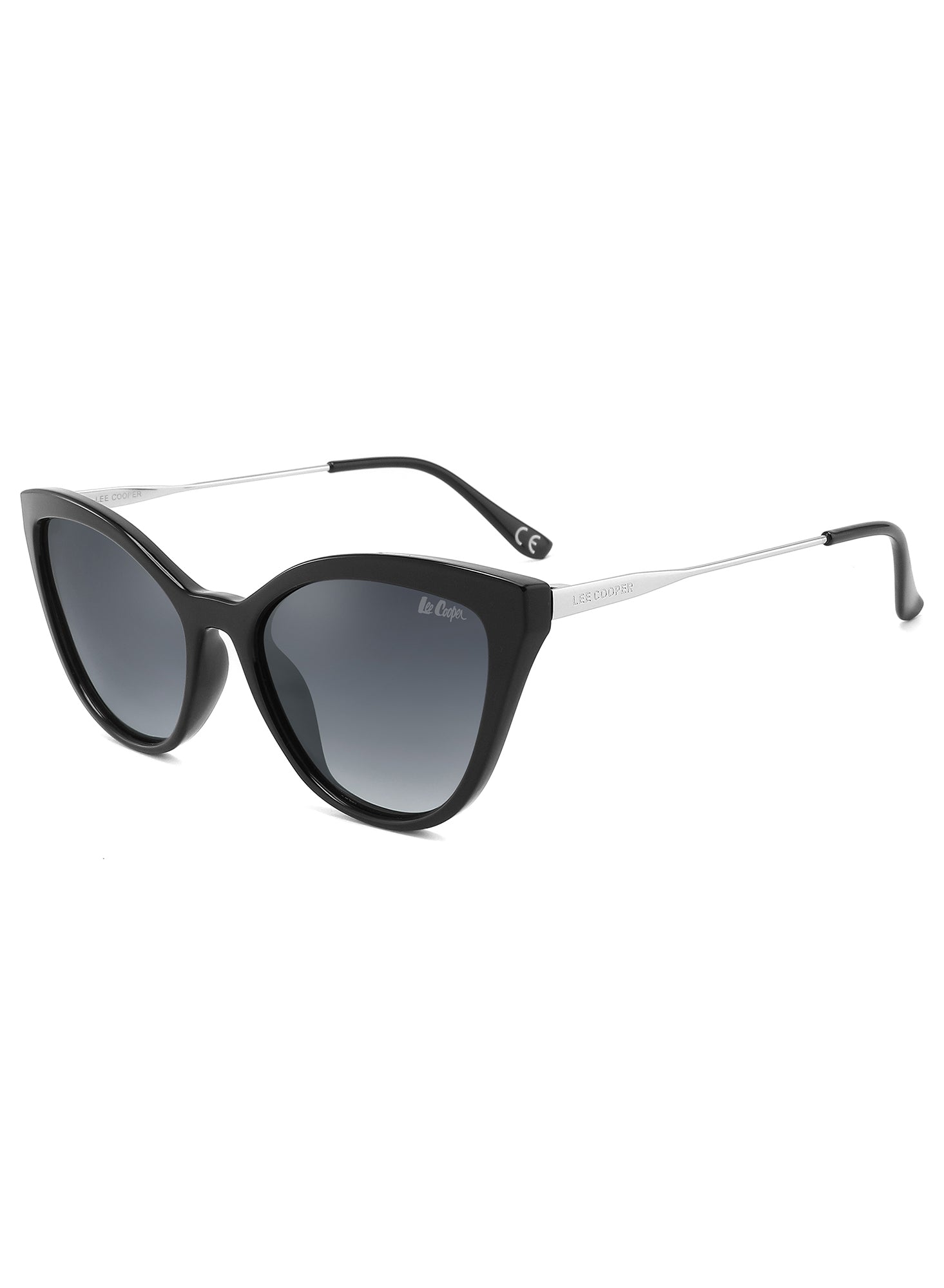 LC1004C01 - Gr.Grey Lens - Black Plastic Frame - Sunglasses