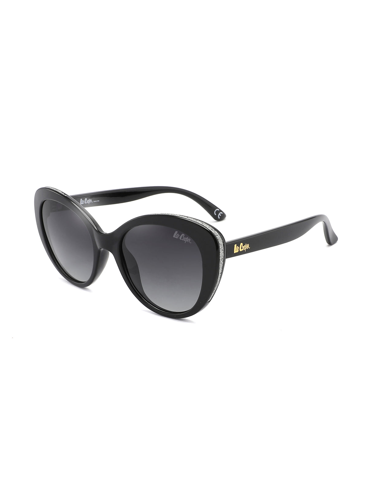 LC1007C01 - Gr.Grey Lens - Black Plastic Frame - Sunglasses