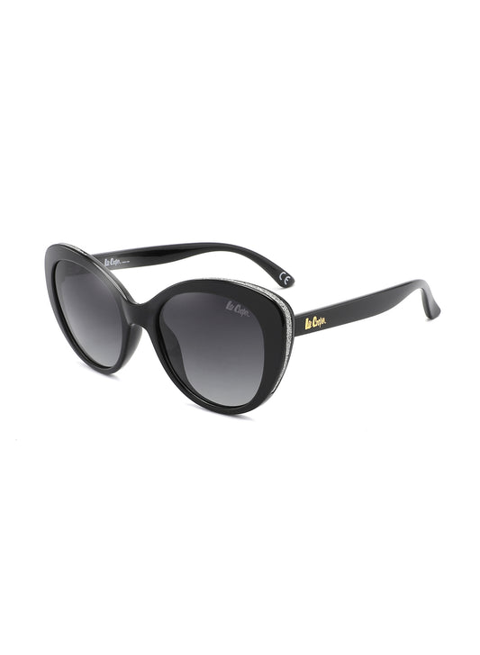 LC1007C01 - Gr.Grey Lens - Black Plastic Frame - Sunglasses