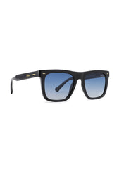 LC1021C03 - Gr. Blue Lens - Shiny Black Frame - Sunglasses
