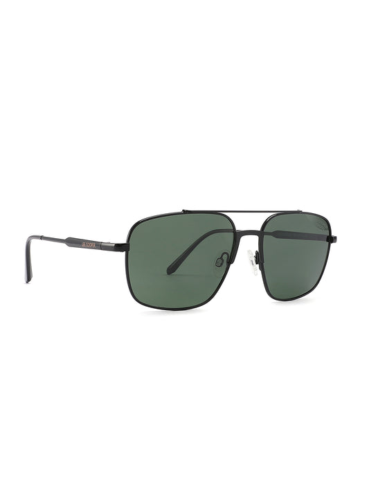 LC1024C02 - G15 Lens - Black Stainless Steel Frame - Sunglasses