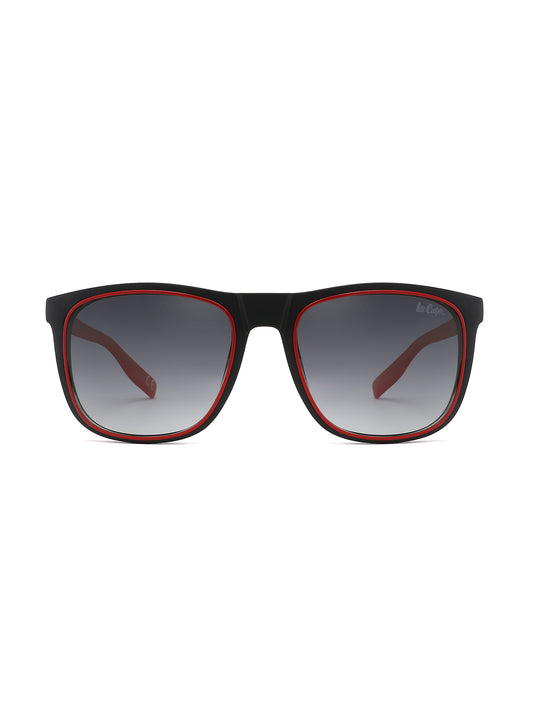 LC1006C02 - Gradient Grey Lens - Black Frame - Sunglasses