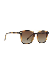 LC1019C03 - Gradient Brown Lens - Shiny Demi Brown Frame - Full-Frame - Sunglasses