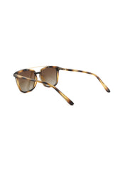 LC1019C03 - Gradient Brown Lens - Shiny Demi Brown Frame - Full-Frame - Sunglasses