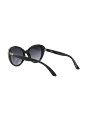 LC1007C01 - Gr.Grey Lens - Black Plastic Frame - Sunglasses