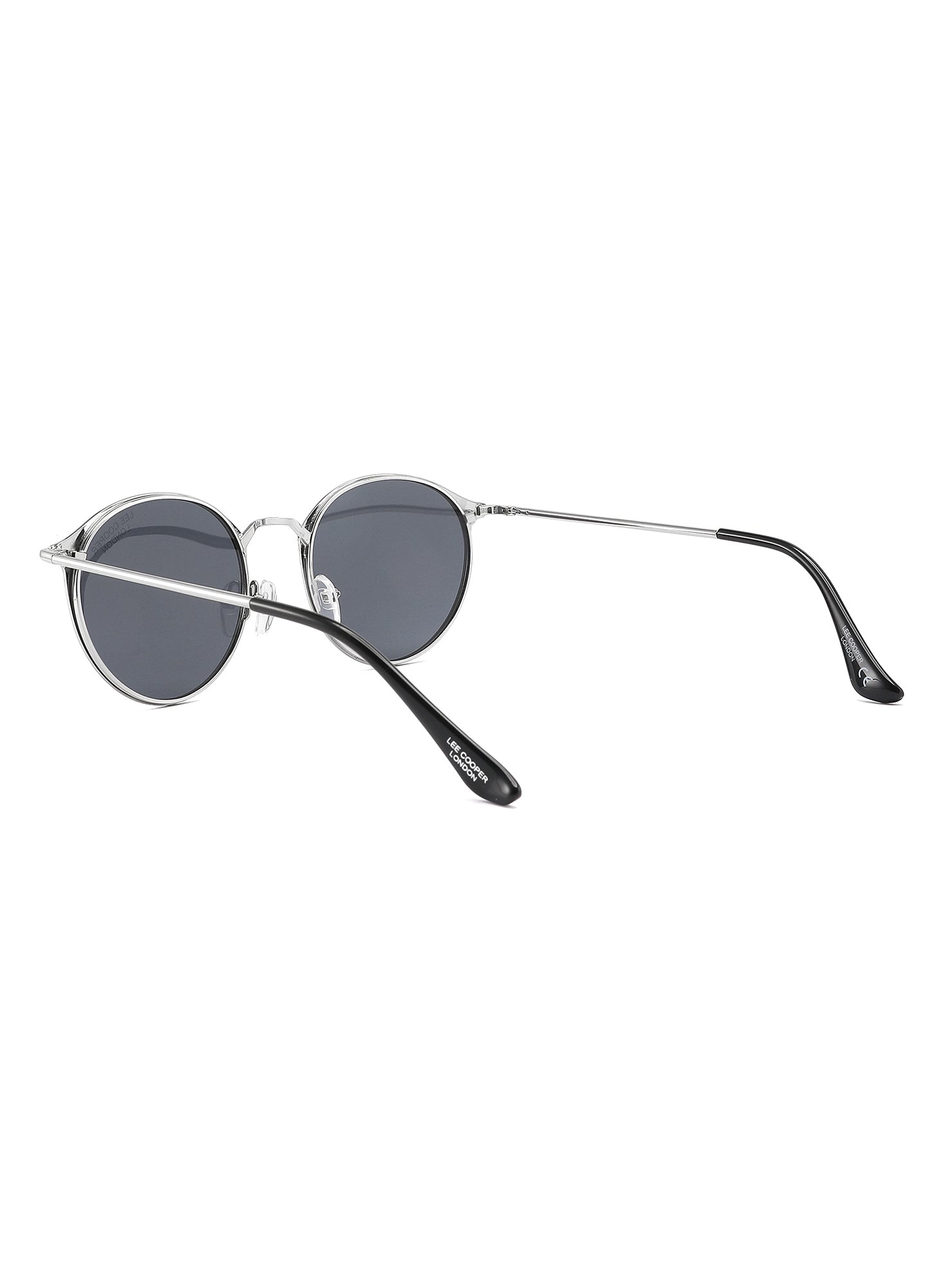 LC1025C02 - Classic Gray Lens - Black Stainless Steel Frame - Sunglasses
