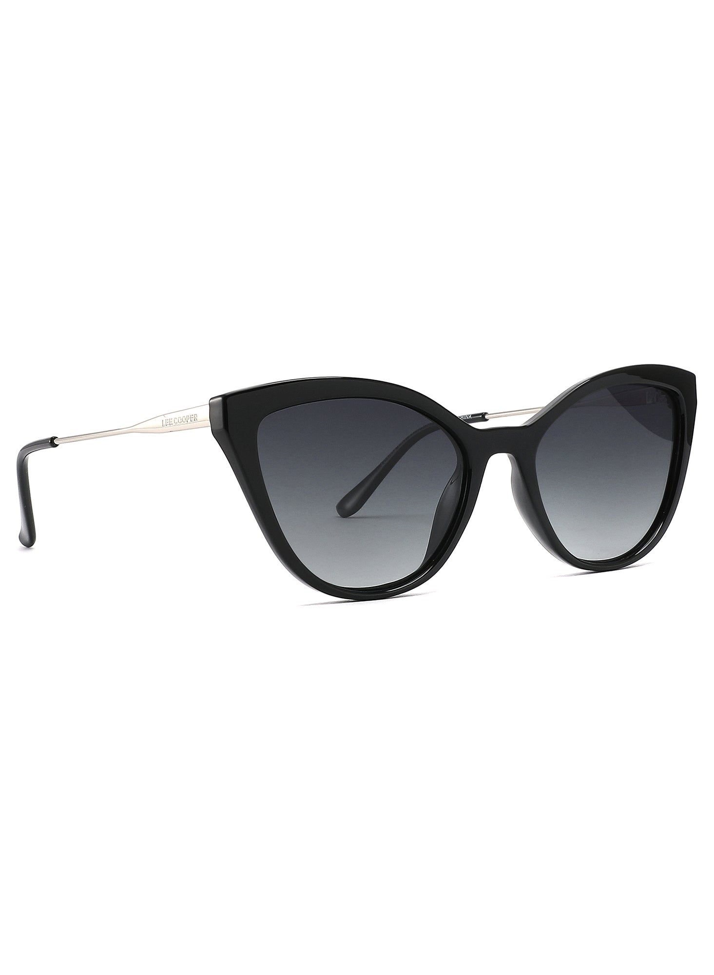 LC1004C01 - Gr.Grey Lens - Black Plastic Frame - Sunglasses