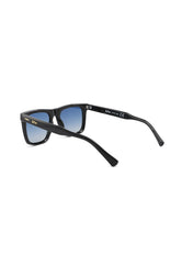 LC1021C03 - Gr. Blue Lens - Shiny Black Frame - Sunglasses