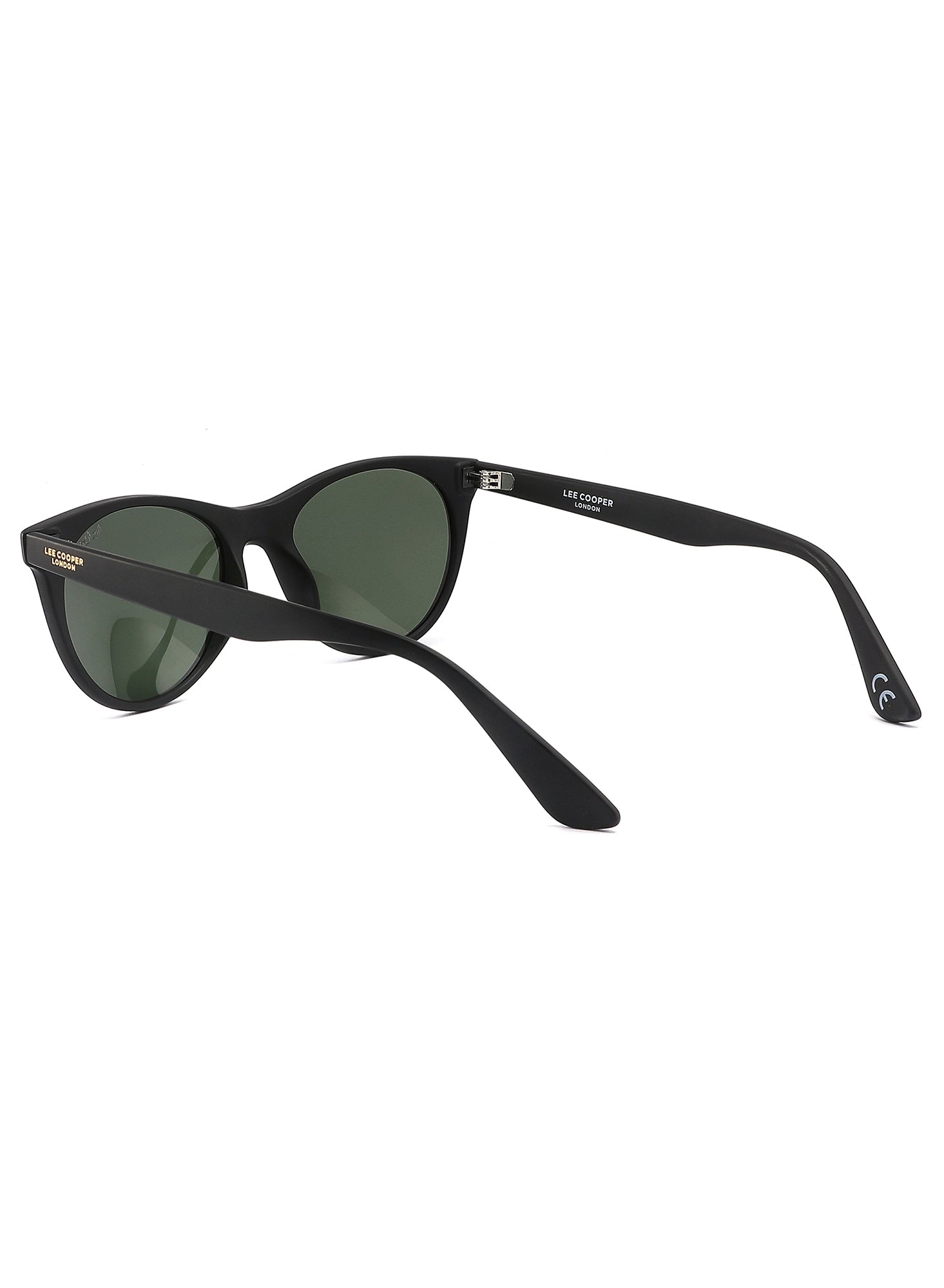 LC1002C03 - Green Lens - Black Full-Frame - Sunglasses