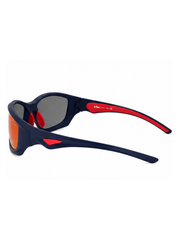 LC1011C02 - Red Mirror Revo Lens - Navy Blue Frame - Sunglasses