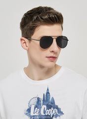 LC1015C02 - Smoke Lenses - Black Frame - Sunglasses