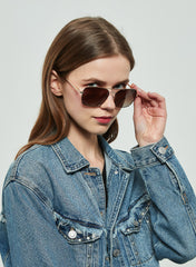 LC1029C02 - Classic Gray Lens - Black Frame - Sunglasses