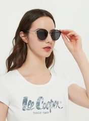 LC1025C02 - Classic Gray Lens - Black Stainless Steel Frame - Sunglasses