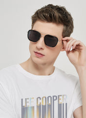 LC1022C01 - Gray Lens - Black Frame - Sunglasses
