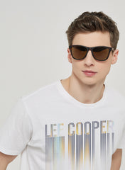 LC1039C02 - Brown Revo Lens - DEMI Plastic Frame - Sunglasses