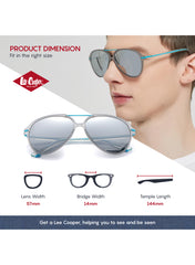 LC1013C02 - Polarized Lens - Metallic Alloy Frame - Sunglasses