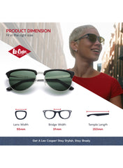 LC1026C02 - G15 Lens - Black Plastic Frame - Sunglasses