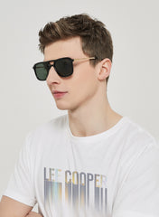 LC1023C02 - G15 Lens - Black Plastic Frame - Sunglasses